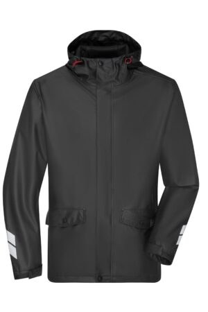 Jacke Unisex Schwarz – Worker Rain-Jacket