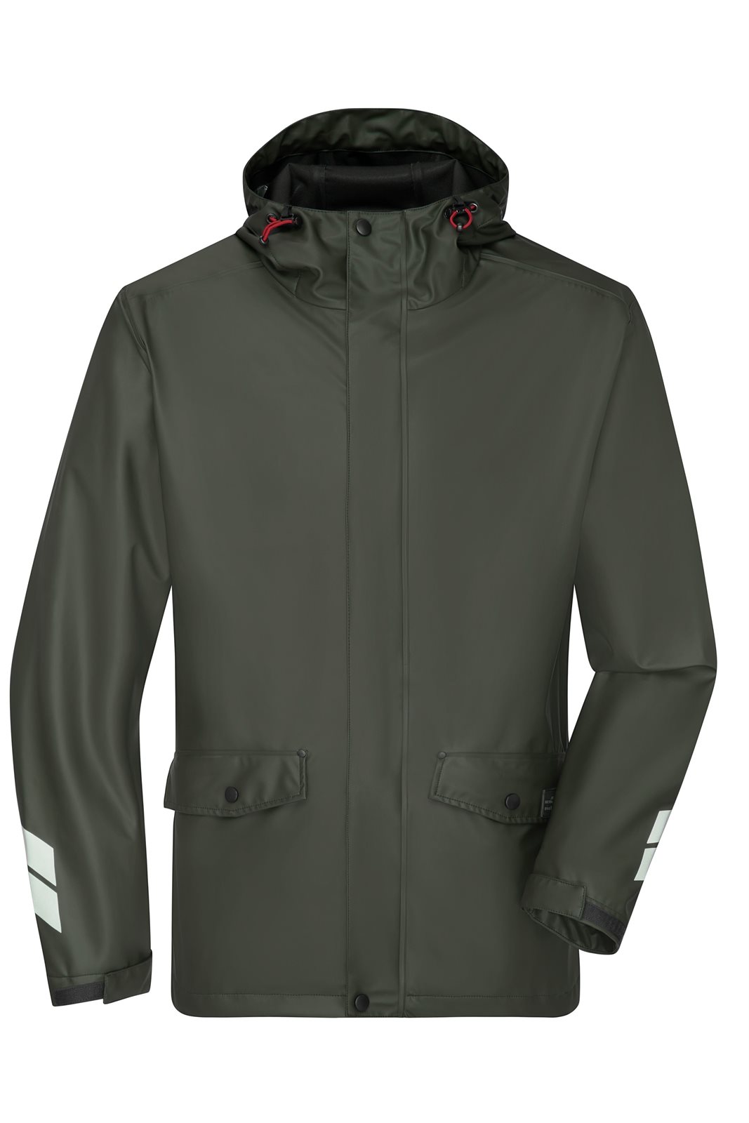 Jacke Unisex Braun/Grün/Oliv – Worker Rain-Jacket