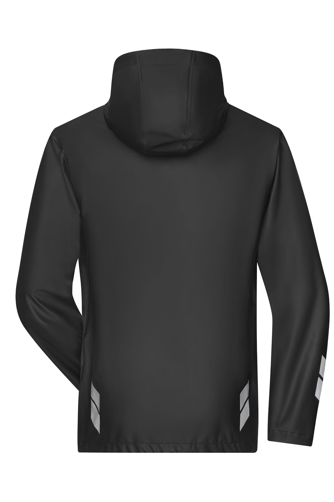Jacke Unisex Schwarz – Worker Rain-Jacket, Detailansicht