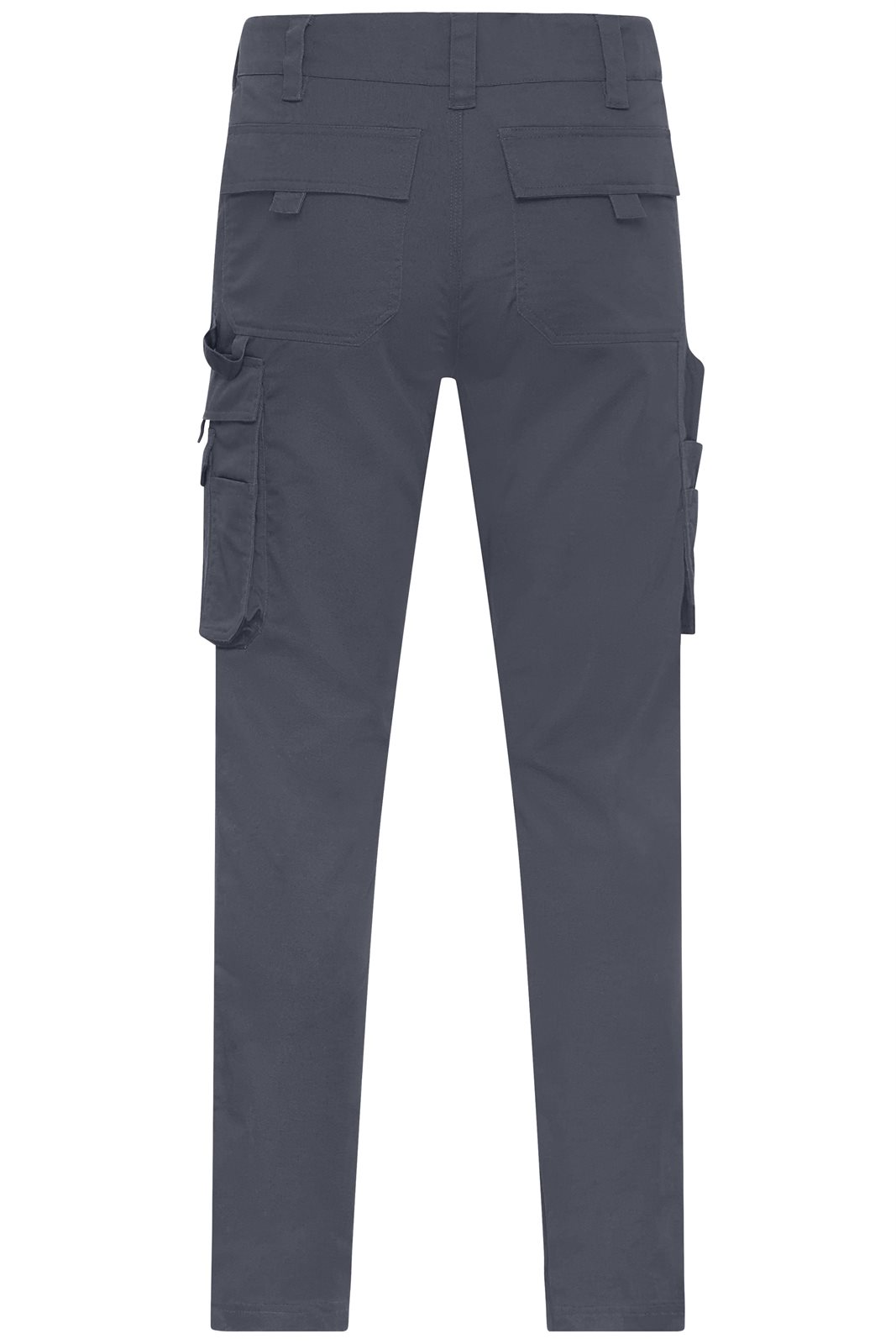 Hose Unisex Grau – Workwear-Pants light Slim Line, Detailansicht