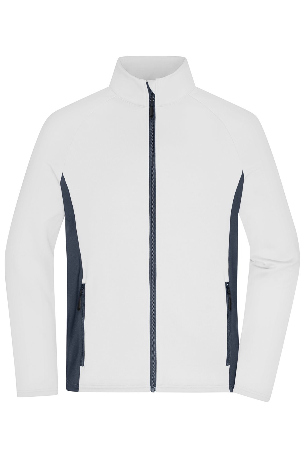 Jacke Herren Weiß/Grau – Men's Stretchfleece Jacket