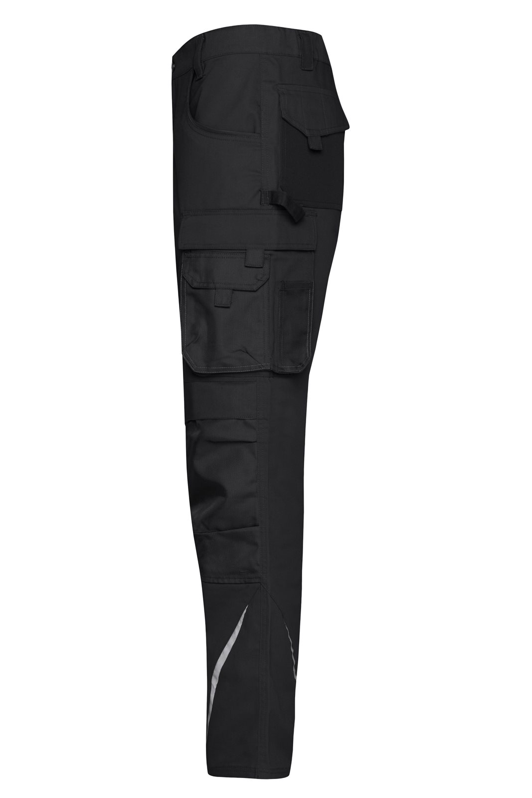 Hose Unisex Schwarz – Winter Workwear Pants - STRONG -, Detailansicht