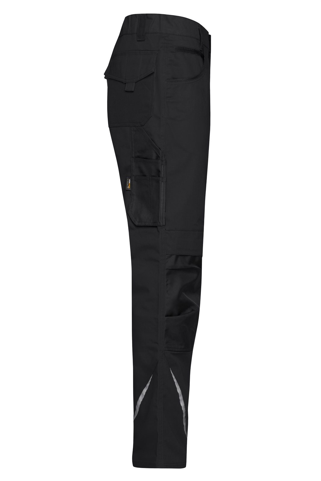 Hose Unisex Schwarz – Winter Workwear Pants - STRONG -, Detailansicht