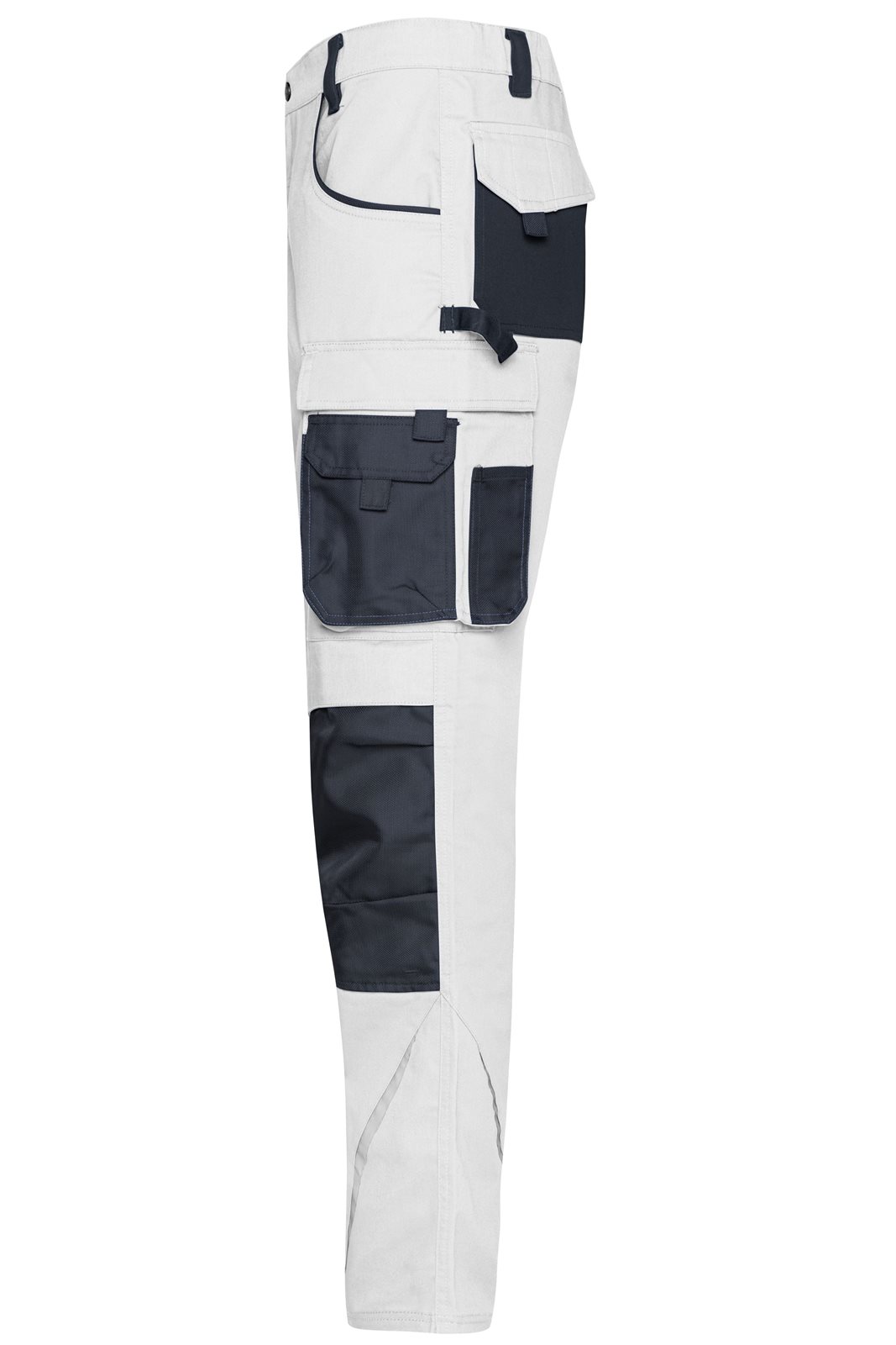 Hose Unisex Weiß/Grau – Winter Workwear Pants - STRONG -, Detailansicht
