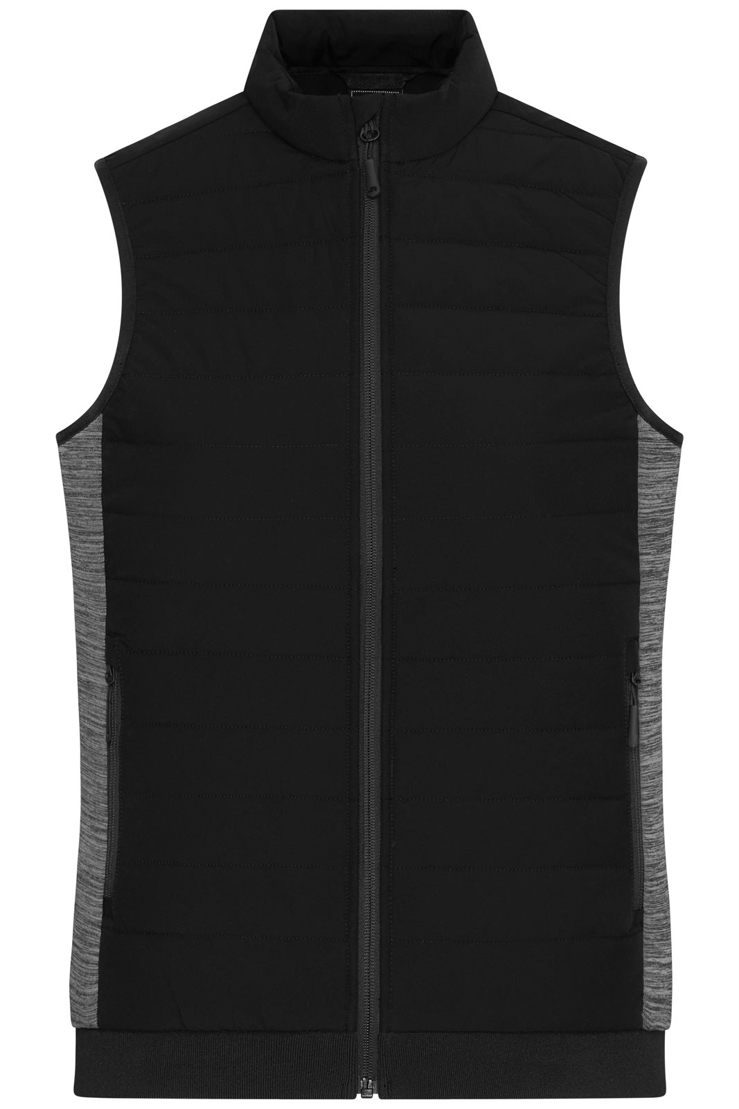 Weste Damen Schwarz/Grau – Ladies' Padded Hybrid Vest