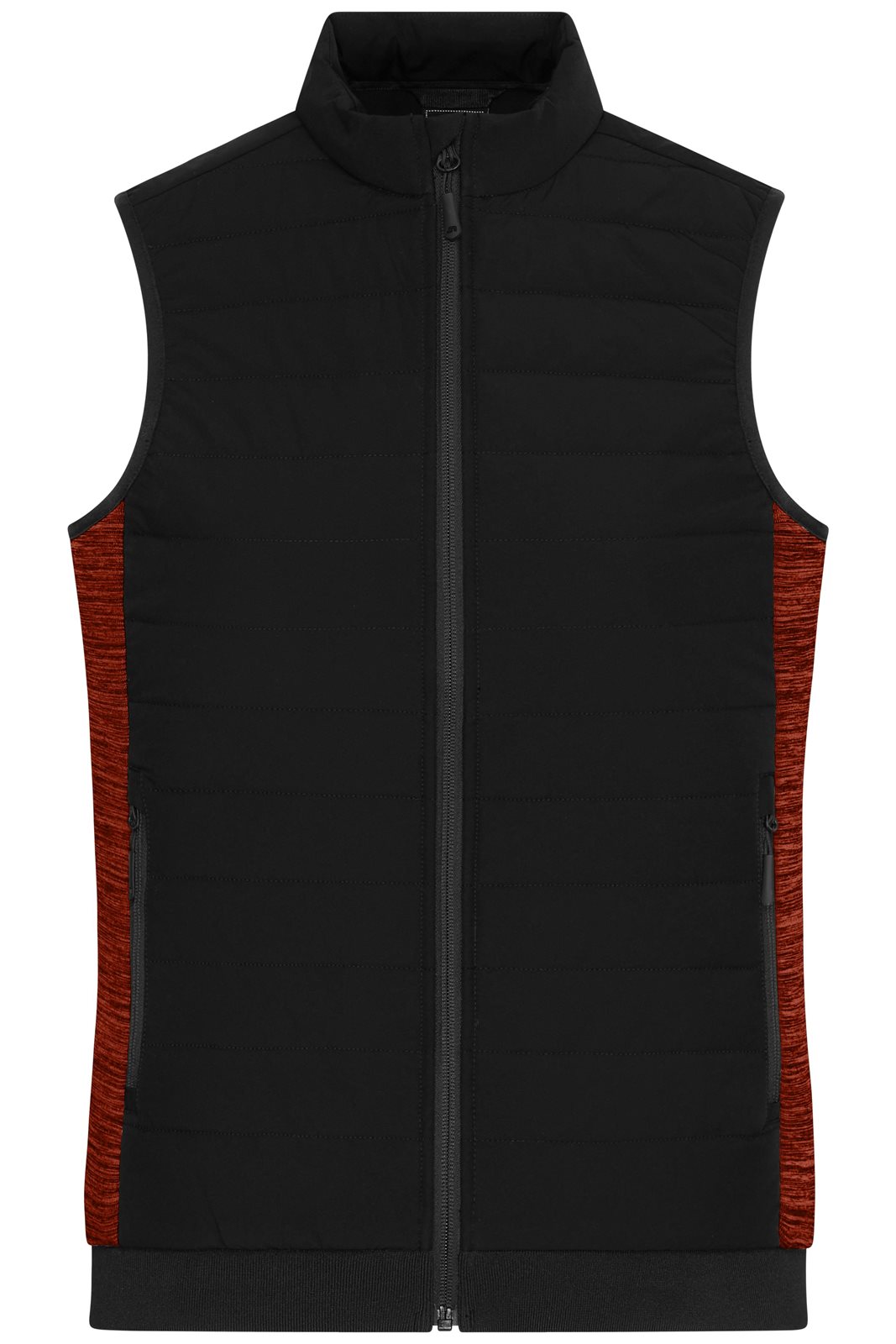 Weste Damen Schwarz/Rot – Ladies' Padded Hybrid Vest