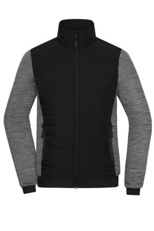 Jacke Damen Schwarz/Grau – Ladies' Padded Hybrid Jacket