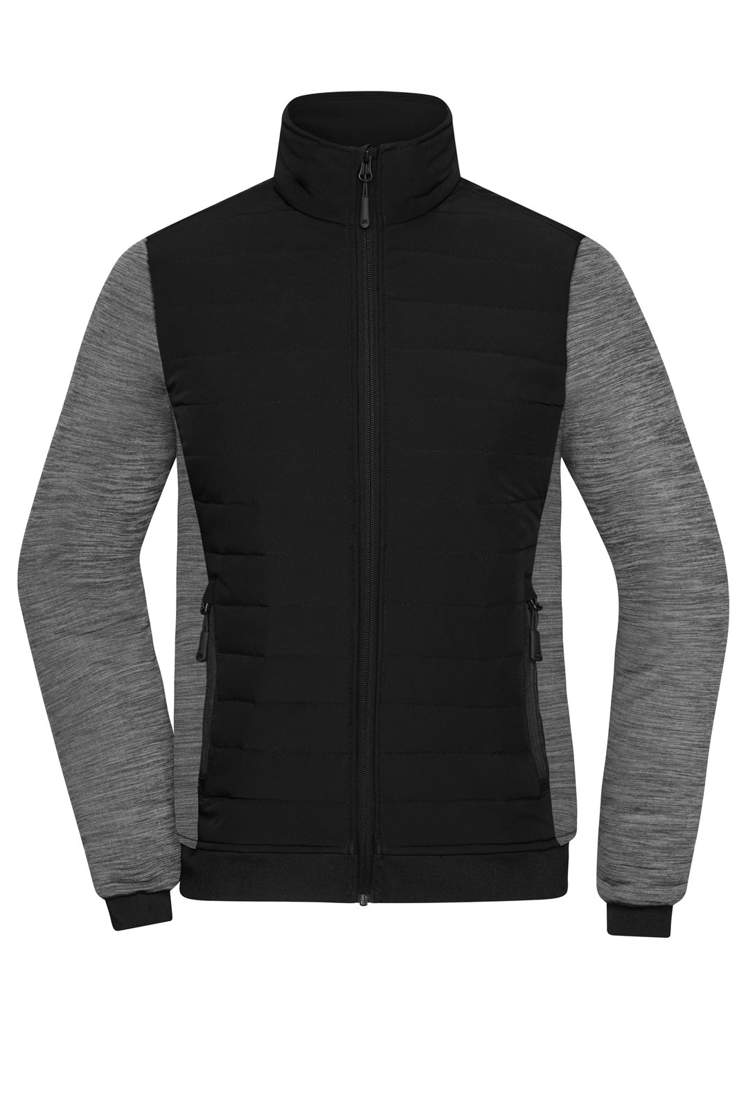 Jacke Damen Schwarz/Grau – Ladies' Padded Hybrid Jacket