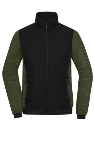 Jacke Damen Schwarz/Grau – Ladies' Padded Hybrid Jacket