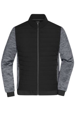 Jacke Herren Schwarz/Grau – Men's Padded Hybrid Jacket