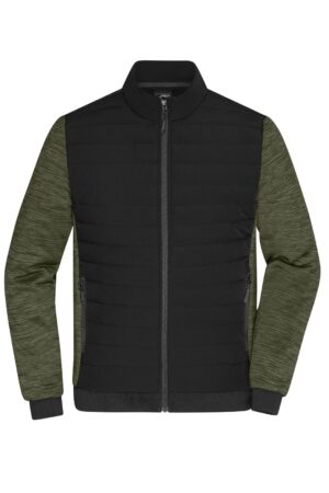 Jacke Herren Schwarz/Grau – Men's Padded Hybrid Jacket