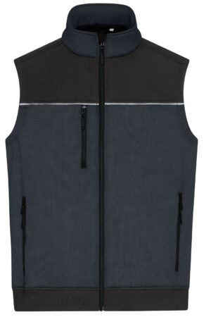 Weste Unisex Schwarz/Grau – Hybrid Workwear Vest
