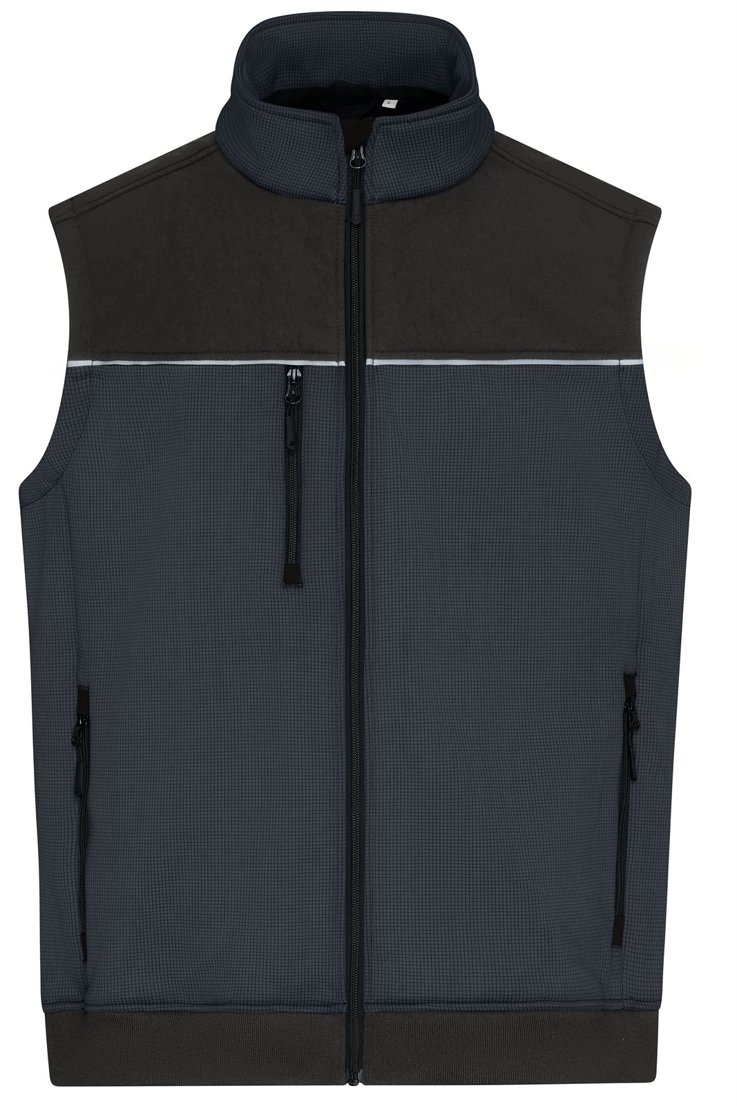 Weste Unisex Schwarz/Grau – Hybrid Workwear Vest