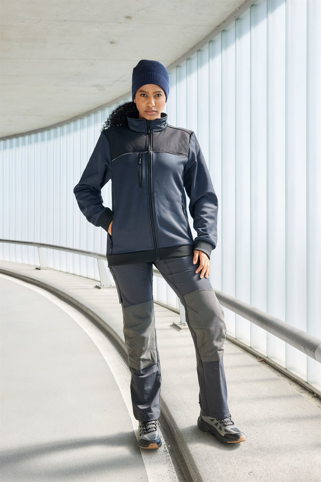 Jacke Unisex – Hybrid Workwear Jacket, Detailansicht