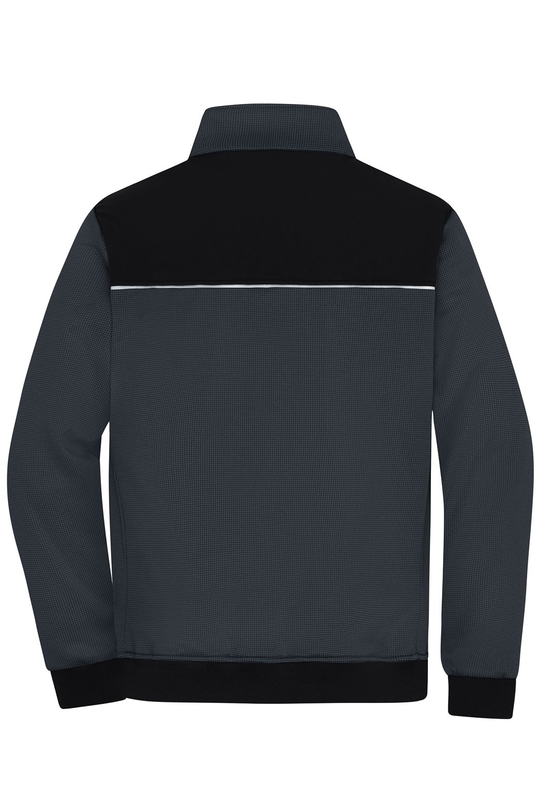 Jacke Unisex Schwarz/Grau – Hybrid Workwear Jacket, Detailansicht