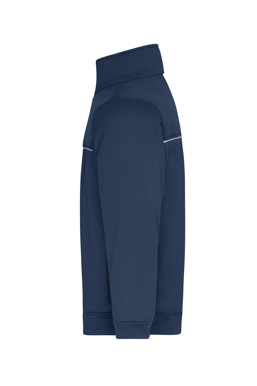 Jacke Unisex Blau – Hybrid Workwear Jacket, Detailansicht