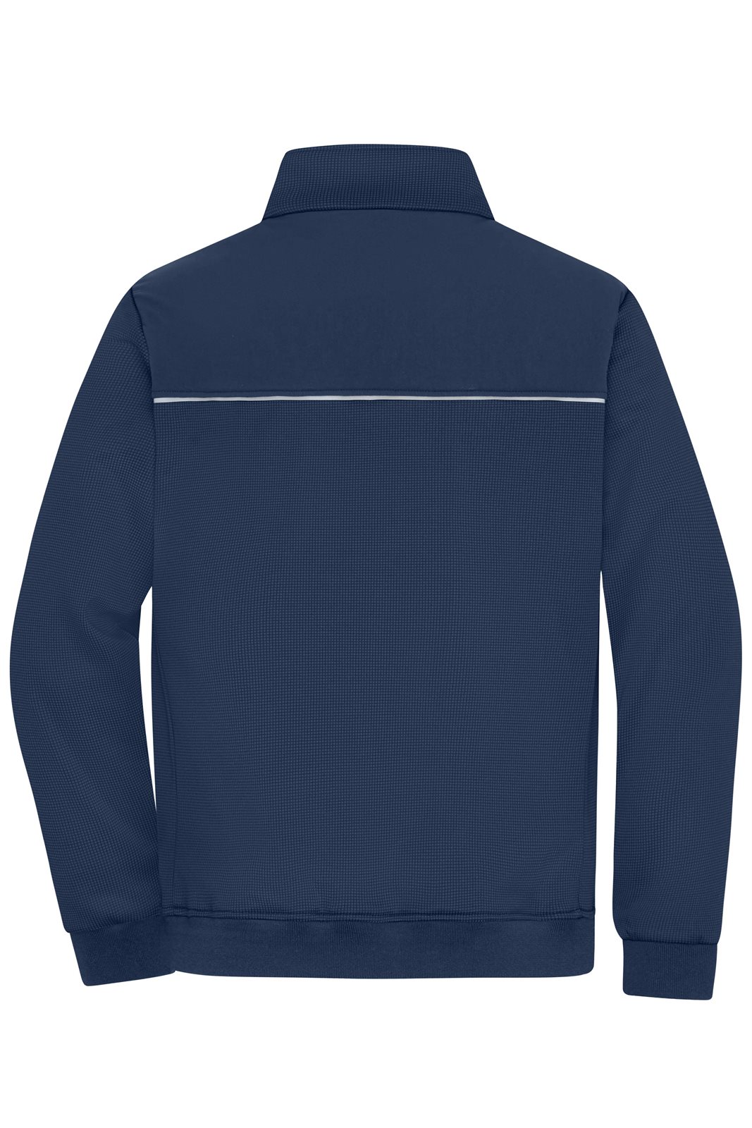 Jacke Unisex Blau – Hybrid Workwear Jacket, Detailansicht