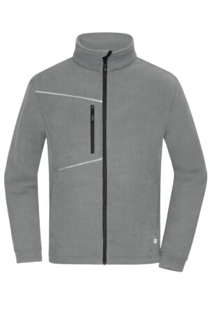 Jacke Unisex Schwarz – Fleece Jacket - Corduroy Look