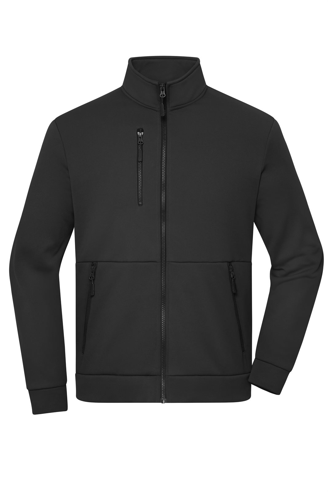 Jacke Unisex Schwarz – Workwear Fleece Jacket