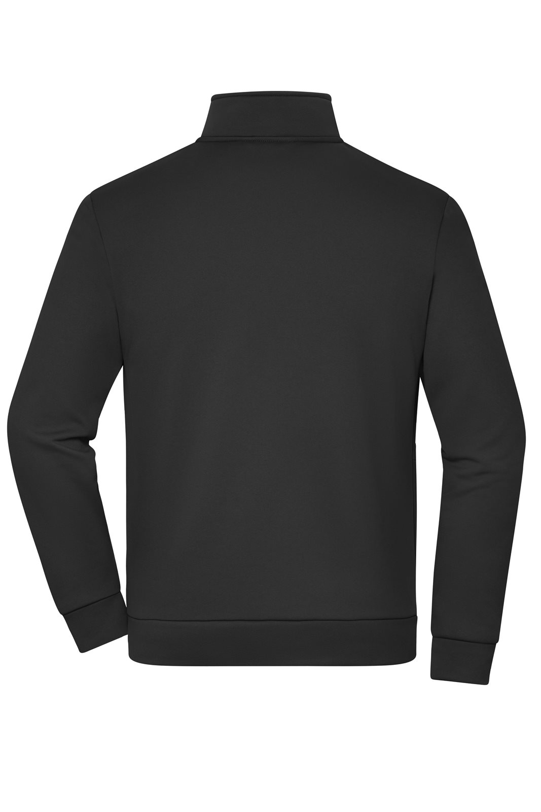 Jacke Unisex Schwarz – Workwear Fleece Jacket, Detailansicht