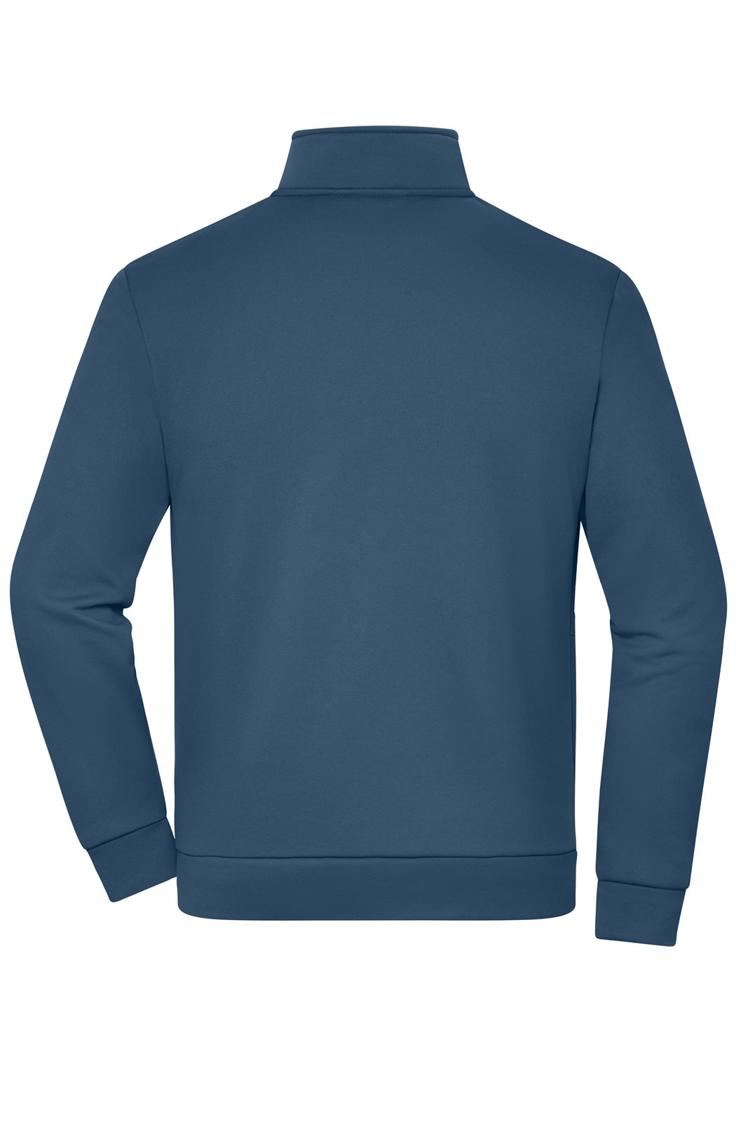 Jacke Unisex Blau – Workwear Fleece Jacket, Detailansicht