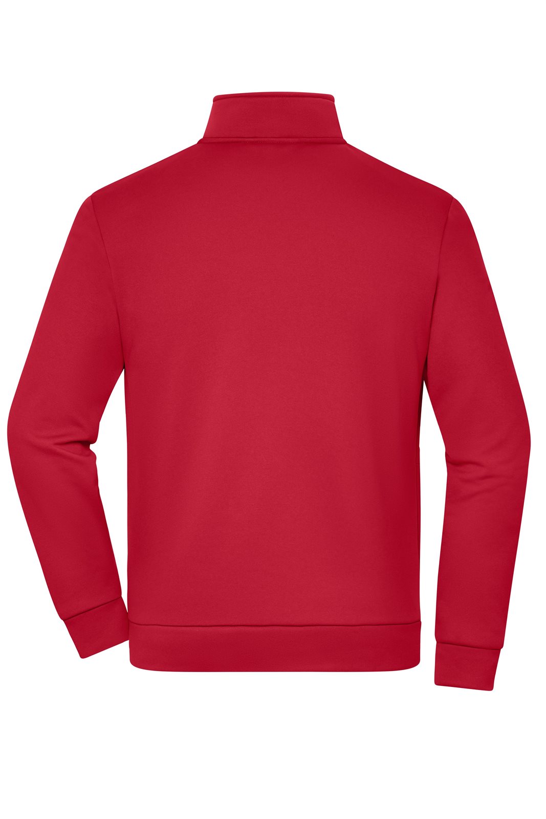 Jacke Unisex Rot – Workwear Fleece Jacket, Detailansicht