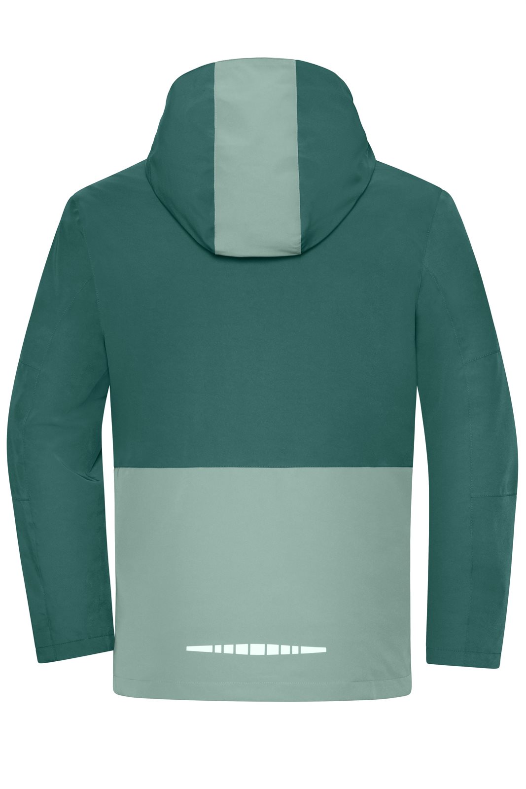 Jacke Unisex Grün – Workwear Hardshell Rainjacket, Detailansicht