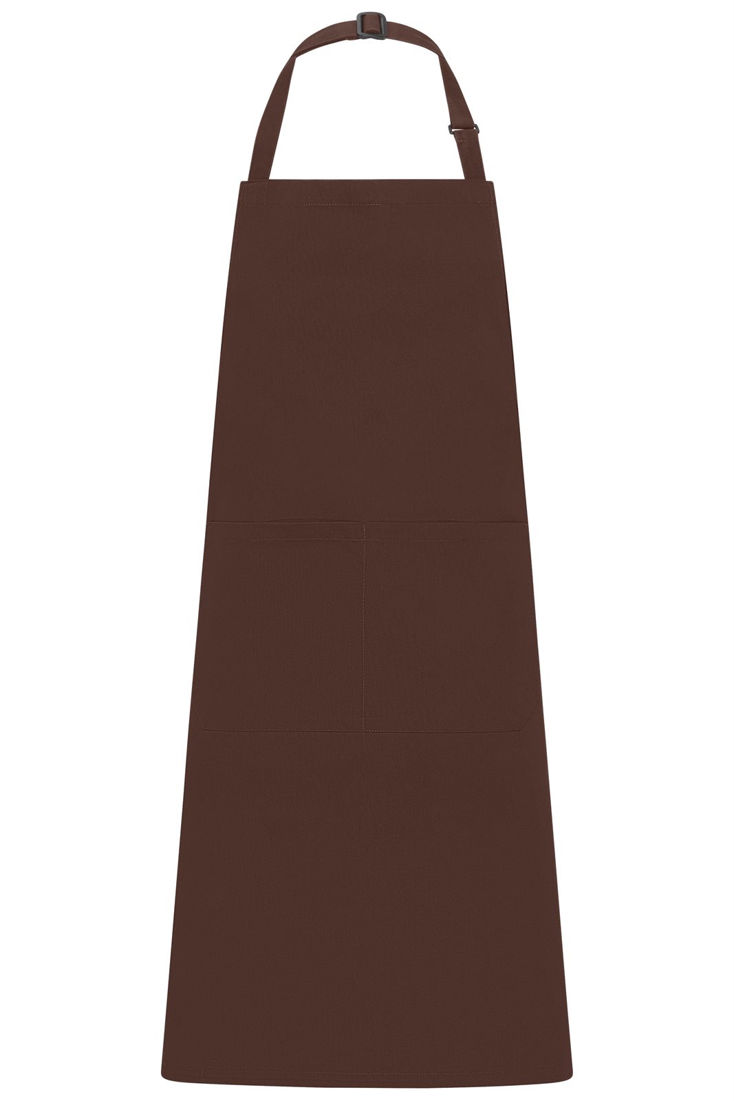 Schürze Unisex Braun – Apron with Bib