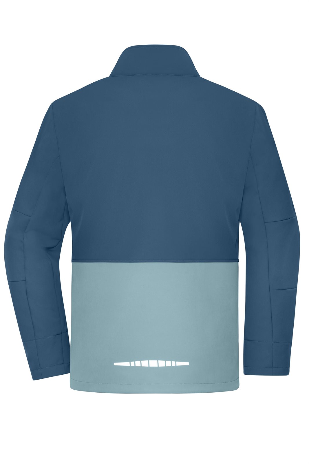 Jacke Unisex Blau – Workwear Softshell Jacket, Detailansicht