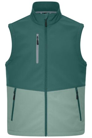 Weste Unisex Schwarz/Grau – Workwear Softshell Vest