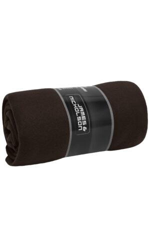 Decke Unisex Schwarz/Grau – Fleece Blanket
