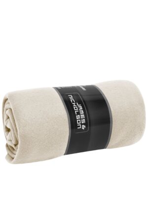 Decke Unisex Schwarz/Grau – Fleece Blanket