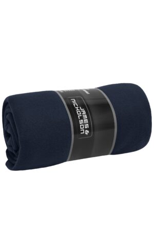 Decke Unisex Schwarz/Grau – Fleece Blanket