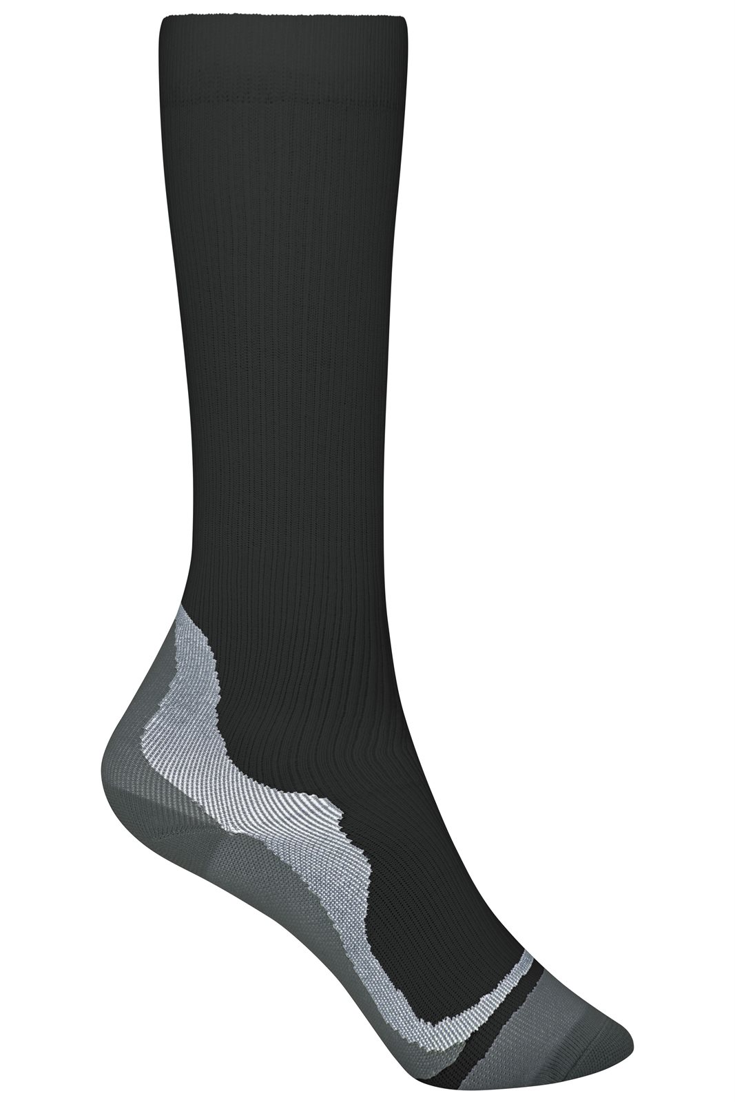 Socken Unisex Schwarz – Compression Socks, Detailansicht