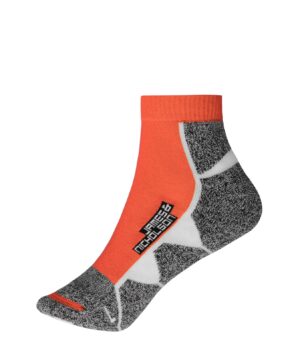 Socken Unisex Weiß/Schwarz – Sport Sneaker Socks