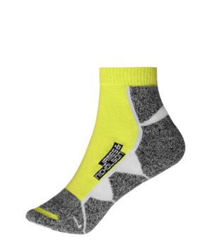 Socken Unisex Weiß/Schwarz – Sport Sneaker Socks
