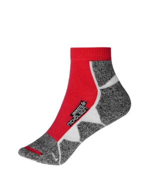 Socken Unisex Weiß/Schwarz – Sport Sneaker Socks