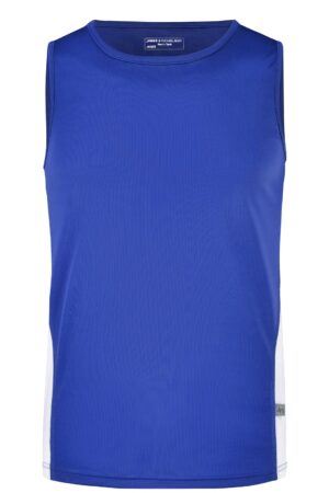 Tank Top Herren Schwarz/Rot – Men's Running Tank