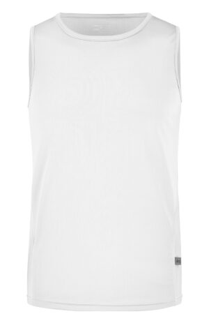 Tank Top Herren Schwarz/Rot – Men's Running Tank