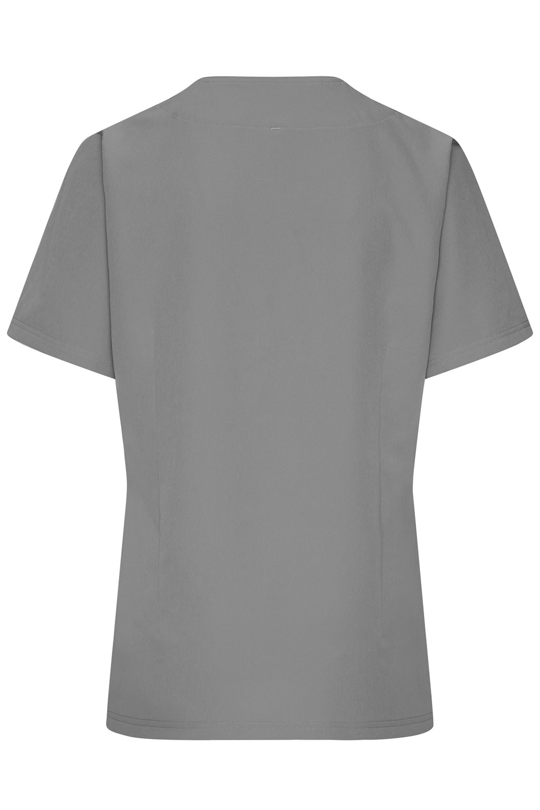 Kasack Damen Grau – Ladies' Stretch-Kasack, Detailansicht