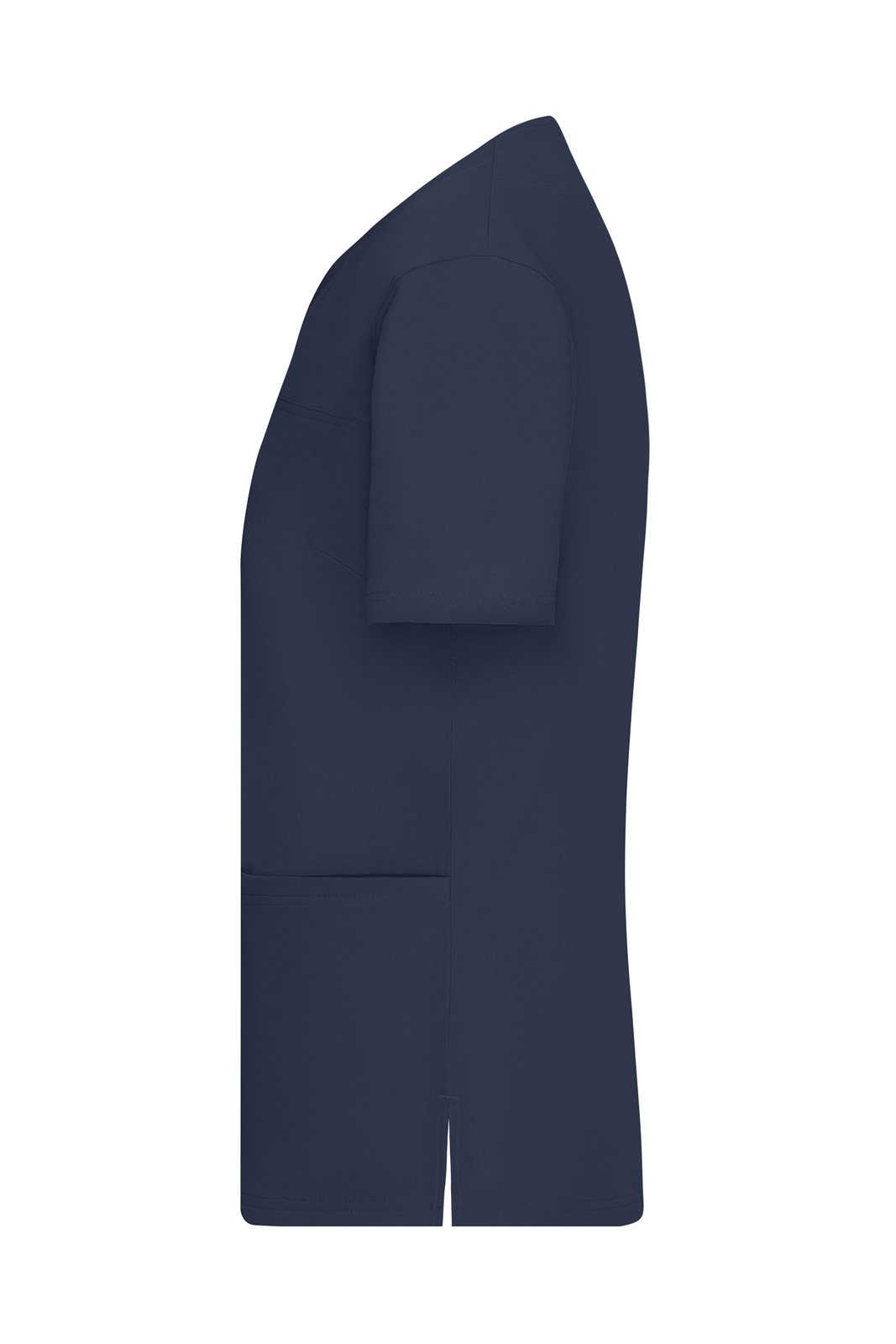 Kasack Damen Blau – Ladies' Stretch-Kasack, Detailansicht