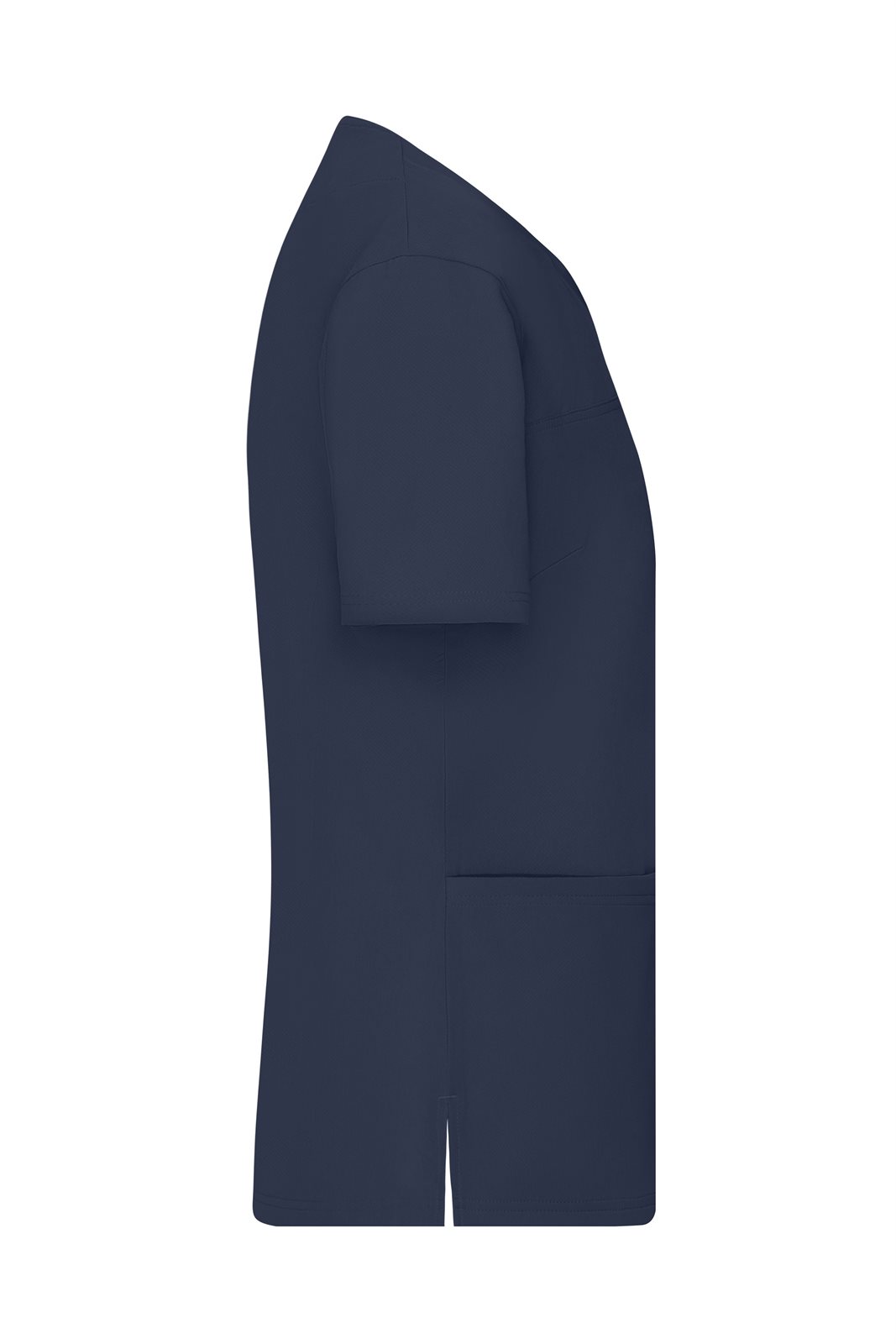 Kasack Damen Blau – Ladies' Stretch-Kasack, Detailansicht