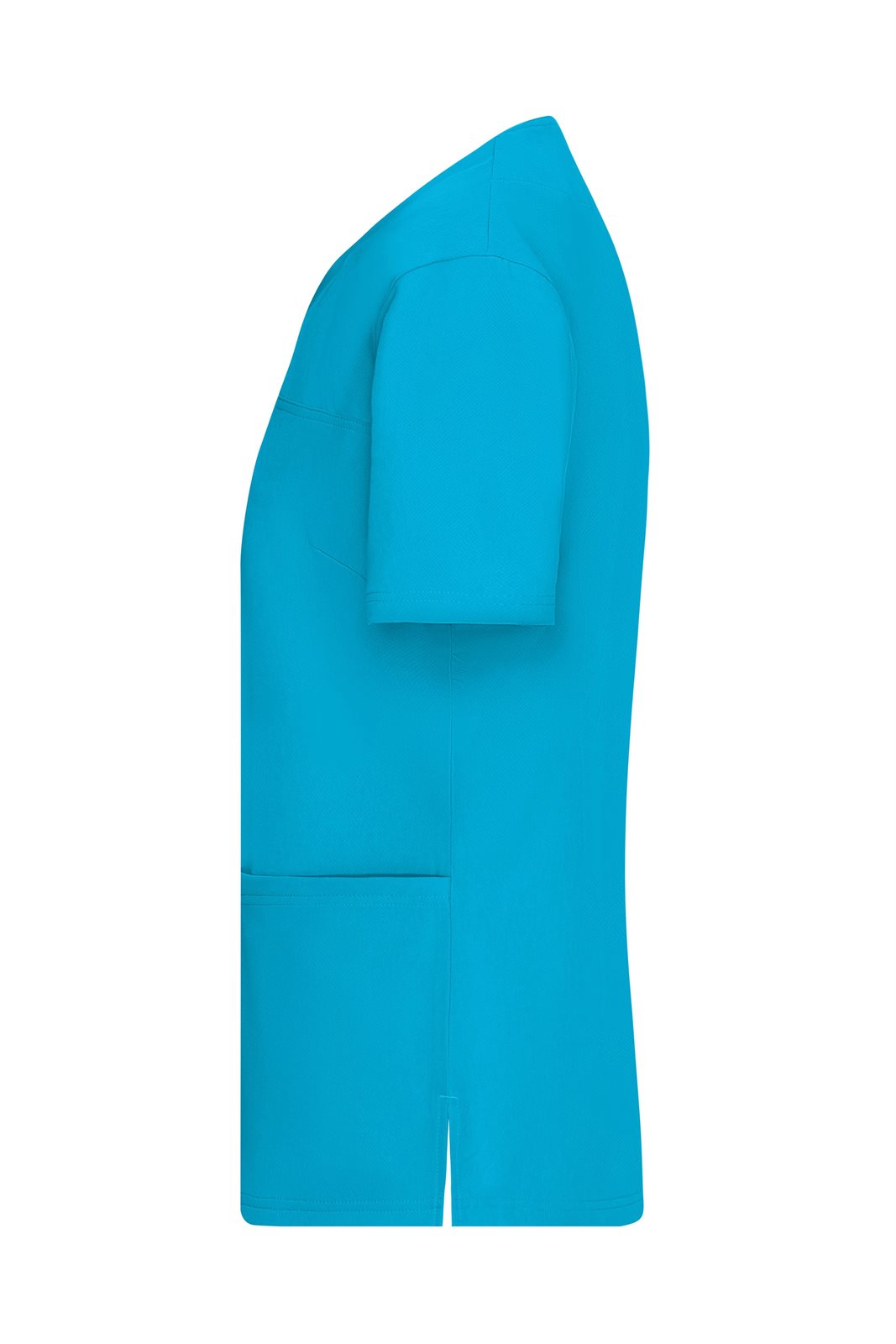 Kasack Damen Blau – Ladies' Stretch-Kasack, Detailansicht