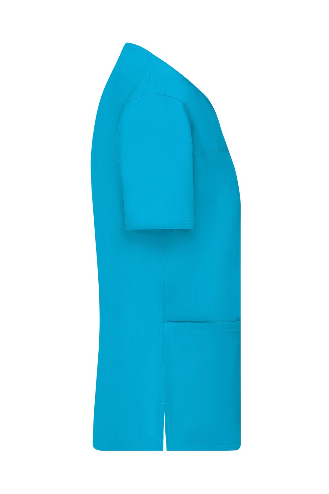 Kasack Damen Blau – Ladies' Stretch-Kasack, Detailansicht