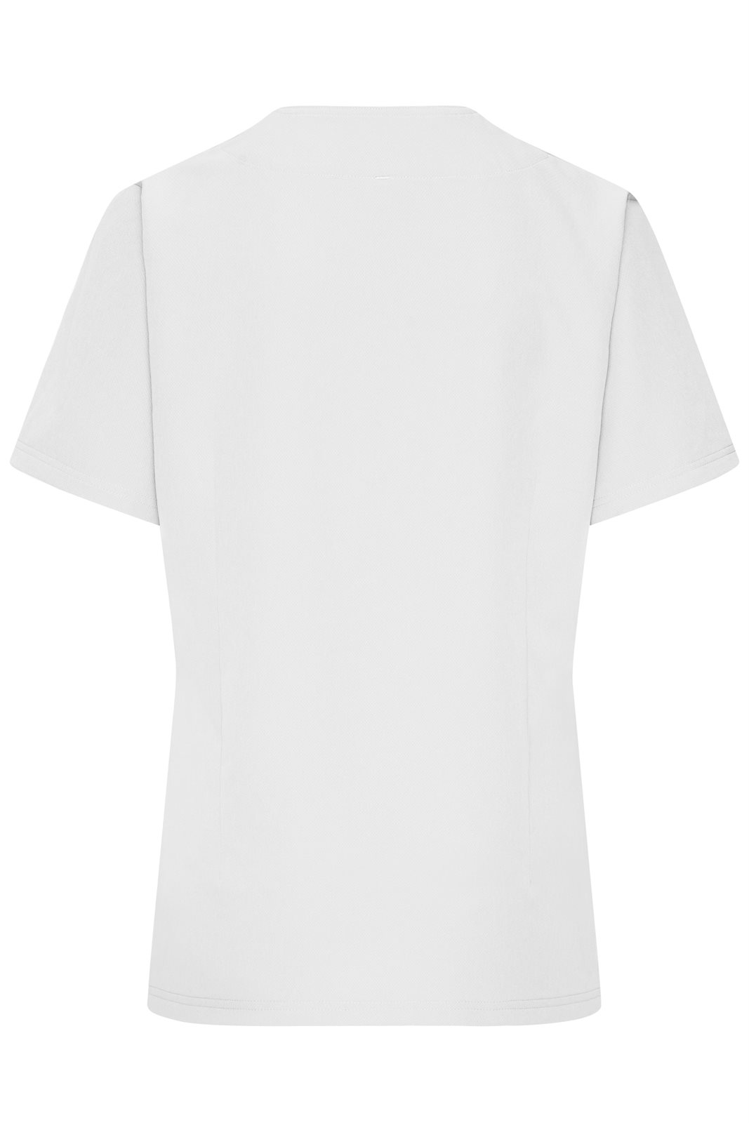 Kasack Damen Weiß – Ladies' Stretch-Kasack, Detailansicht