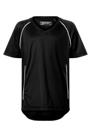 T-Shirt Unisex Weiß/Schwarz – Team Shirt
