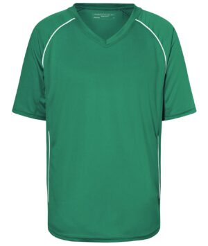 T-Shirt Unisex Weiß/Schwarz – Team Shirt