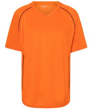 T-Shirt Unisex Weiß/Schwarz – Team Shirt