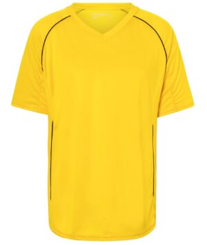 T-Shirt Unisex Weiß/Schwarz – Team Shirt