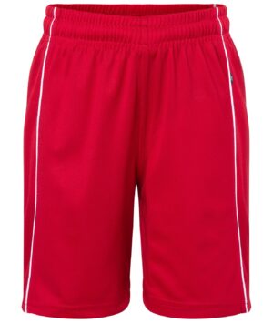 Hose Kinder Weiß/Schwarz – Basic Team Shorts Junior